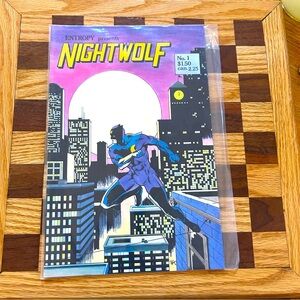 Nightwolf #1 "Entropy Enterprises" Comic Book - bought and stored by a collector